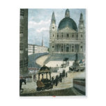 An exact representation of the grand funeral car postcards