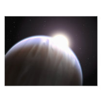 An extrasolar planet with its parent star