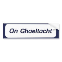 An Ghaeltacht bumper stickers