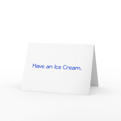 An Ice Creamy Holiday Card by theicecreams
