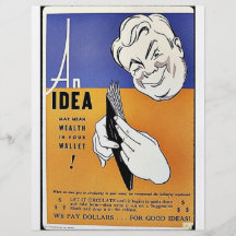 An Idea, Wealth In Your Wallet Personalized Flyer