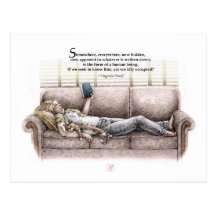 An Idle Moment Postcard