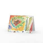 An Imaginary Flower Garden Greeting Card