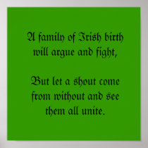 An Irish Family Feud Print