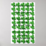 An Irish Prayer posters