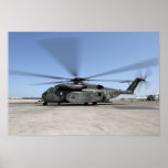 An MH-53E Sea Dragon helicopter Posters