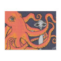 An Octopus Friend Postcard