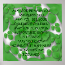 AN OLD IRISH WEDDING Blessing