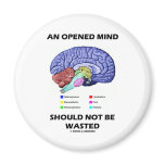 An Opened Mind Should Not Be Wasted (Brain)