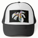 An Orchid With White Petals Trucker Hats