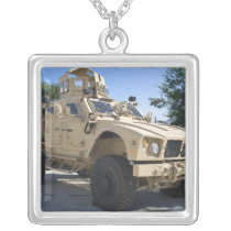 An Oshkosh M-ATV necklaces