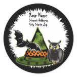 An Owl, A Bat and A Witches Hat