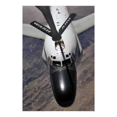 An RC-135 Rivet Joint Reconnaissance aircraft Posters by stocktrek