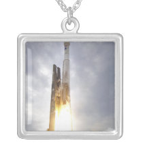 An United Launch Alliance Atlas V rocket lifts Necklaces