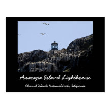 Anacapa Island Lighthouse Post Card