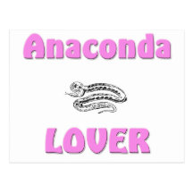 Anaconda Lover Postcards