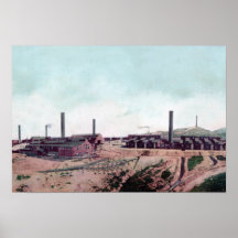 Anaconda Montana Washoe Copper Smelter Posters