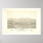 Anaheim, CA. Panoramic Map (0025A) - Restored