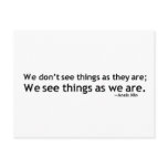 Anais Nin Motivational Quotation Post Cards