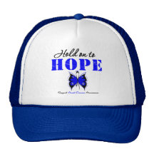 Anal Cancer Hold On to Hope Trucker Hat