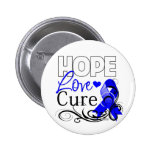 Anal Cancer Hope Love Cure Button