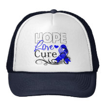 Anal Cancer Hope Love Cure Mesh Hats