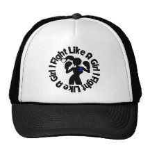 Anal Cancer I Fight Like A Girl Pose Trucker Hat