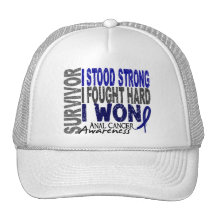 Anal Cancer Survivor 4 Trucker Hat