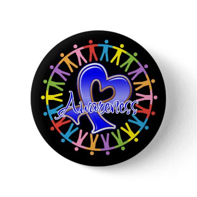 Anal Cancer Unite in Awareness Buttons by giftsforawareness