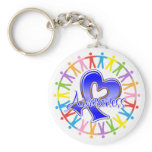 Anal Cancer Unite in Awareness Keychain