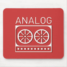 Analogue (cassette) mouse pads