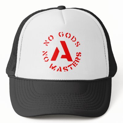 Anarchism - No Gods No Masters Trucker Hats by lelandashtray