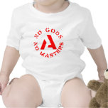 Anarchism - No Gods No Masters T Shirts