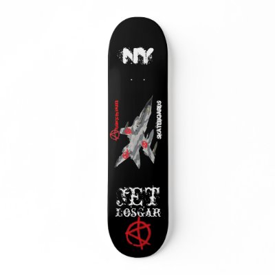 anarchism skateboard JL by insanehunter895