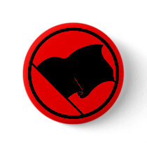 Anarchist Black Flag button