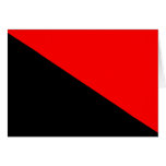 Anarchist, Colombia Political flag Greeting Cards