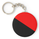 Anarchist, Colombia Political flag Keychain