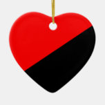 Anarchist, Colombia Political flag Christmas Tree Ornaments
