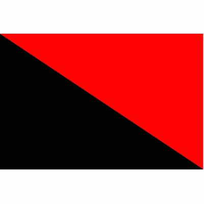 Anarchist, Colombia Political flag Acrylic Cut Outs by FlagLibrary