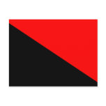 Anarchist, Colombia Political flag Postcards