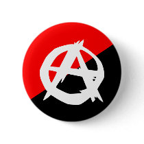 Anarchist With A Symbol, Colombia Button