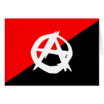 Anarchist With A Symbol, Colombia Greeting Cards