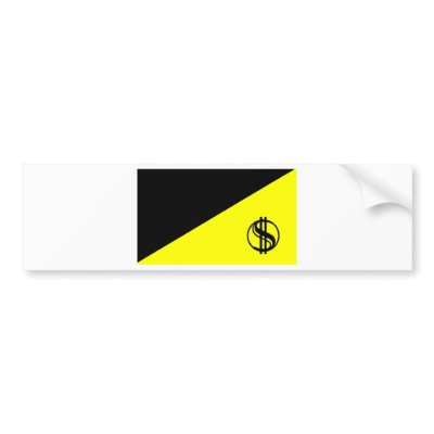 Anarcho-Capitalist Flag Bumper Sticker by AnarchoCapitalist