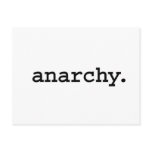 anarchy. postcards