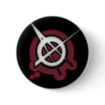 Anarchy punk rock music pins