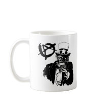 Anarchy Skull Mug