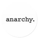 anarchy. stickers