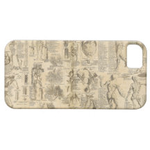 Anatomical Chart from Cyclopaedia 1728 iPhone 5 Case