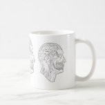 anatomical head mug