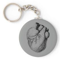 Anatomically Correct Heart Keychain